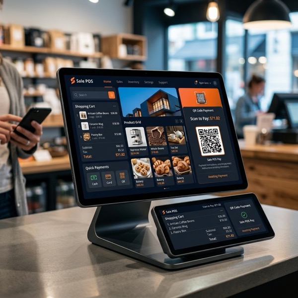 Phần mềm quản lý bán hàng Sale POS - Thanh toán QR thông minh